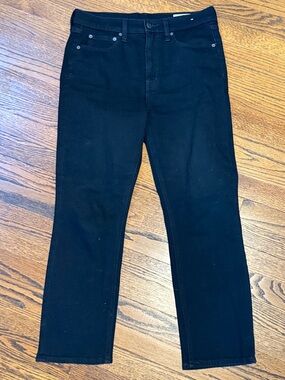 B37 GAP Women’s 29 8s Vintage Slim High Rise Black Skinny Jeans